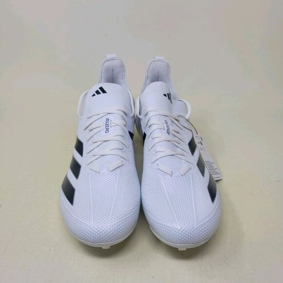 Adidas Adizero Electric + Football Cleats White Black IH7451 Men's Size 11.5 - Picture 5 of 10